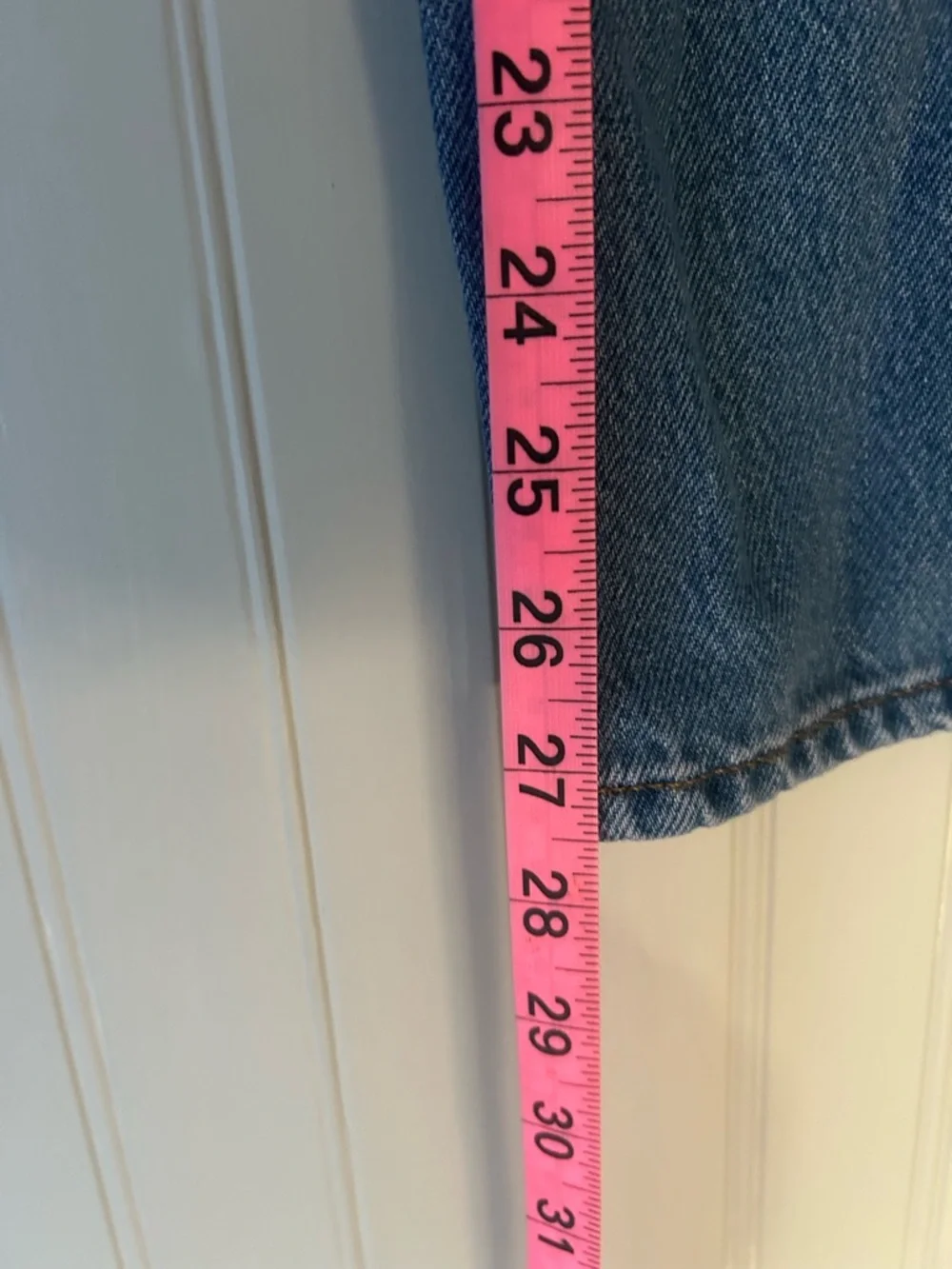 Old Navy Size 6 High Rise Cargo Sky-Hi Wide Leg Jeans - Picture 9 of 10